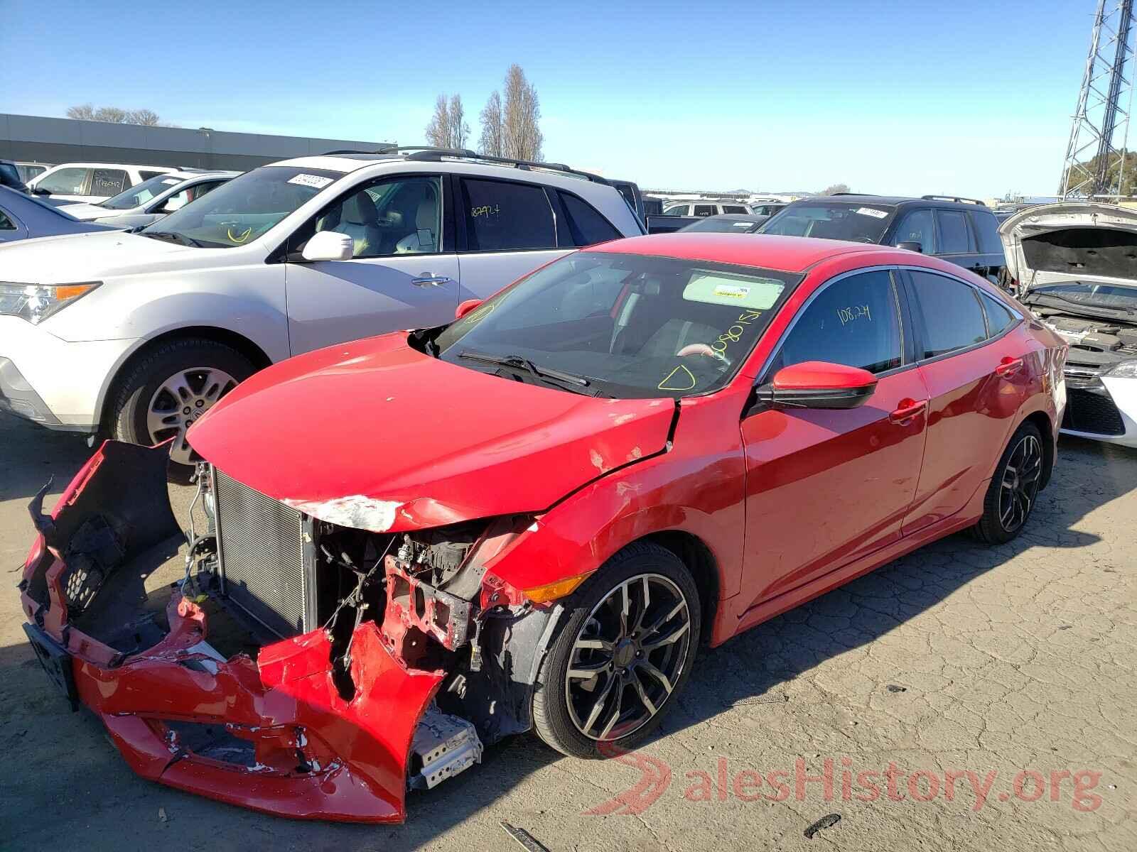 2HGFC2F51GH519307 2016 HONDA CIVIC