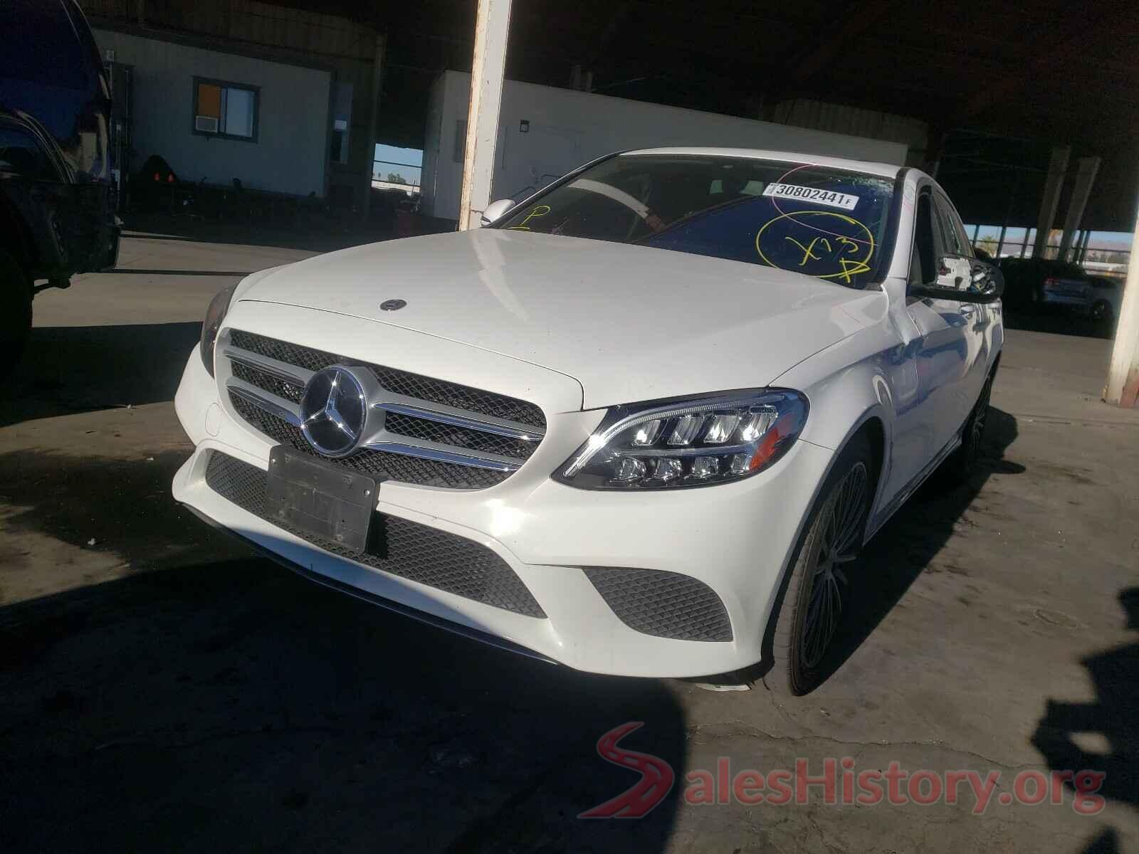 55SWF8DBXKU298465 2019 MERCEDES-BENZ C CLASS