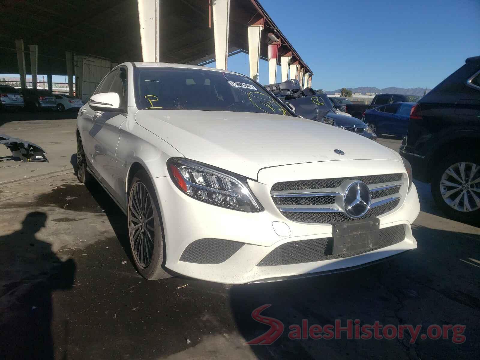 55SWF8DBXKU298465 2019 MERCEDES-BENZ C CLASS