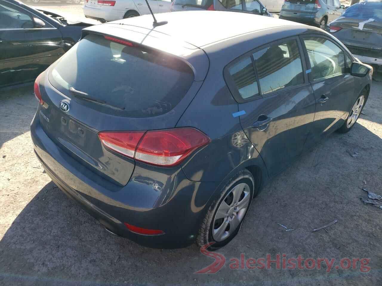 KNAFK5A88G5607778 2016 KIA FORTE