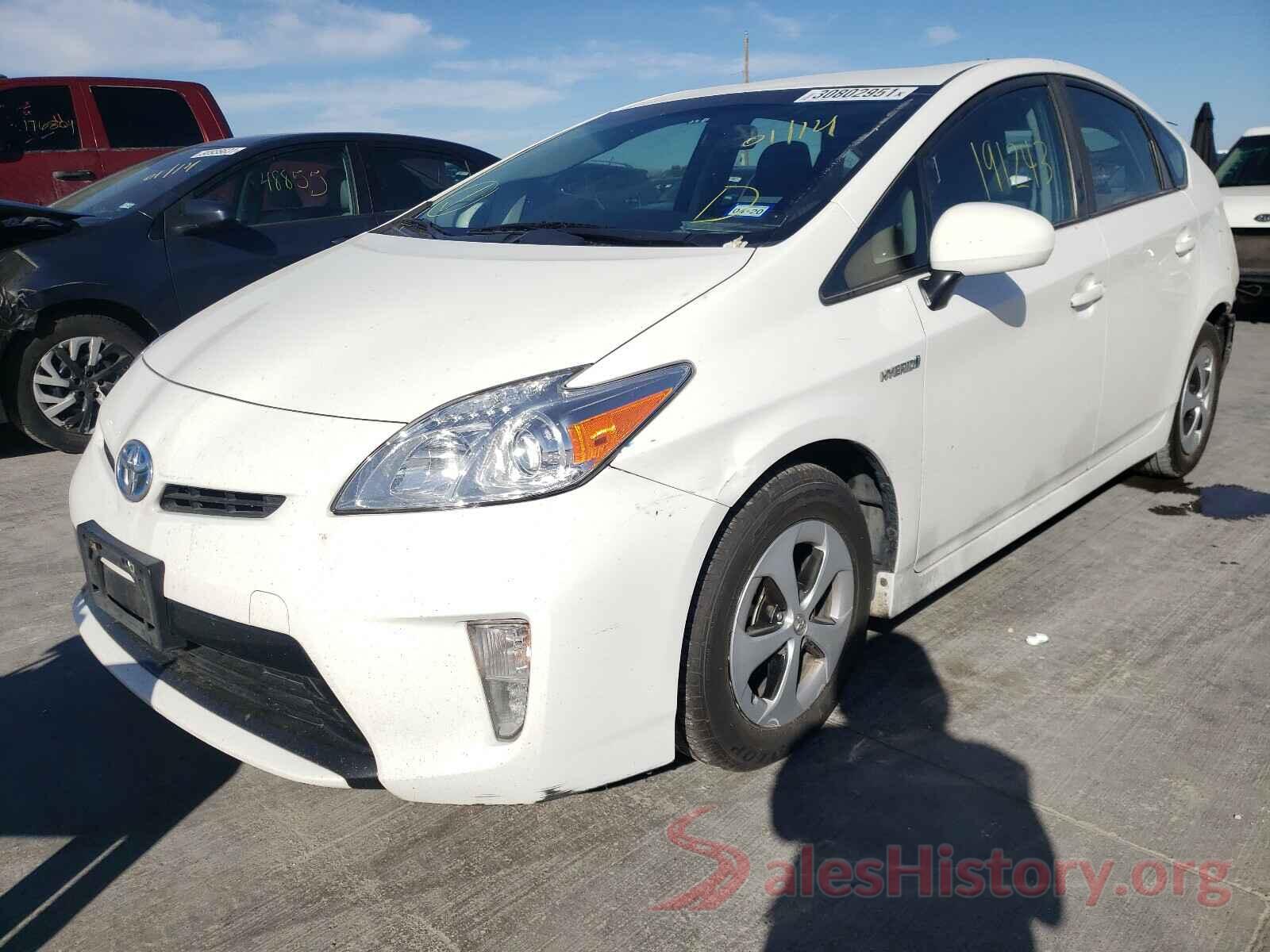 JTDKN3DU6F1919867 2015 TOYOTA PRIUS