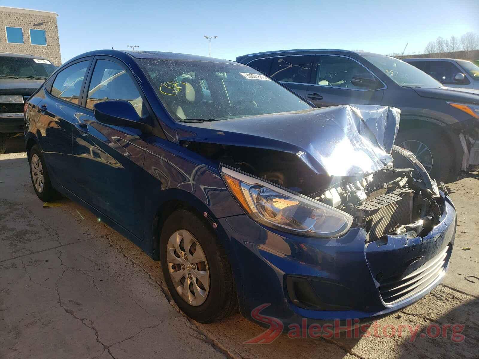 KMHCT4AE0GU011407 2016 HYUNDAI ACCENT