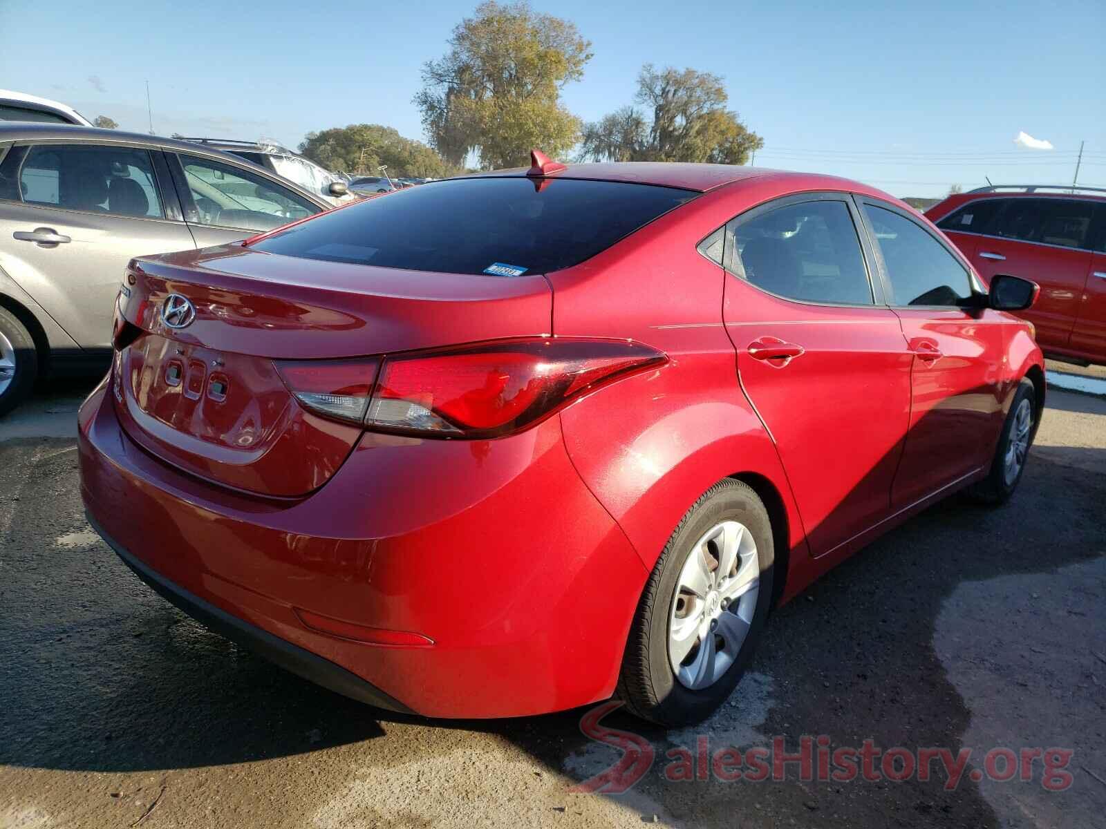 KMHDH4AE2GU512580 2016 HYUNDAI ELANTRA