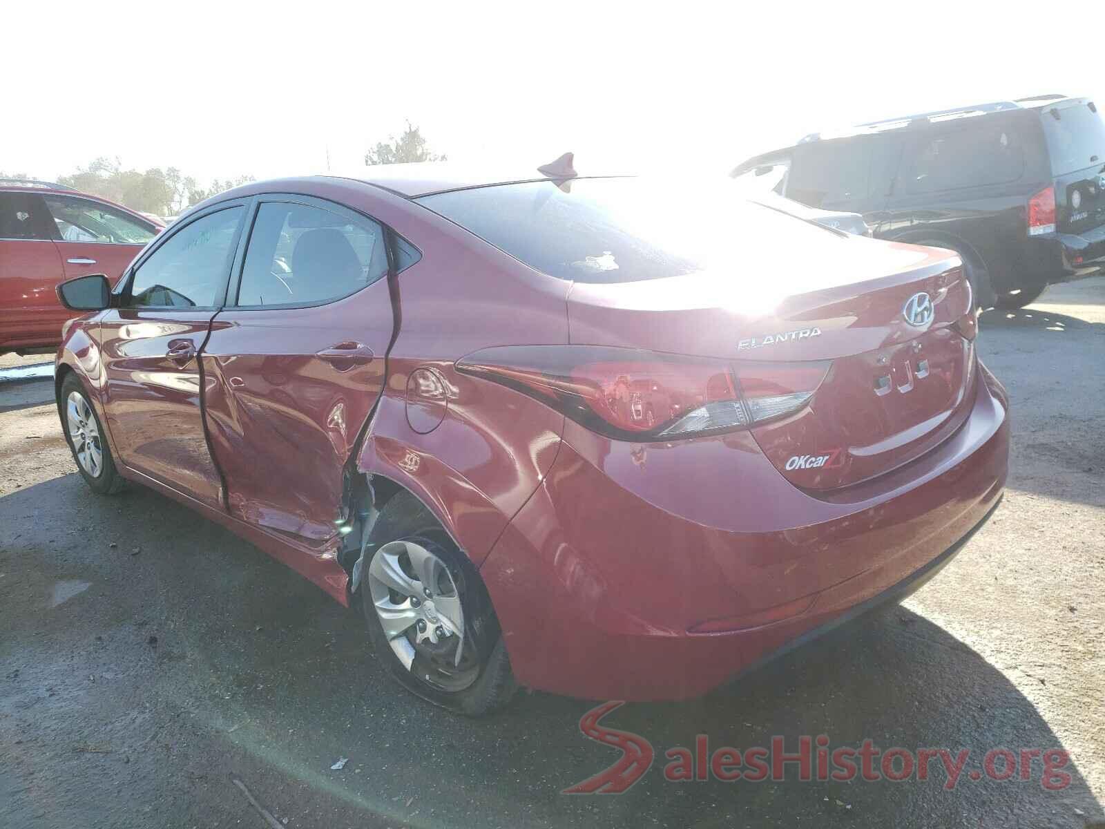 KMHDH4AE2GU512580 2016 HYUNDAI ELANTRA