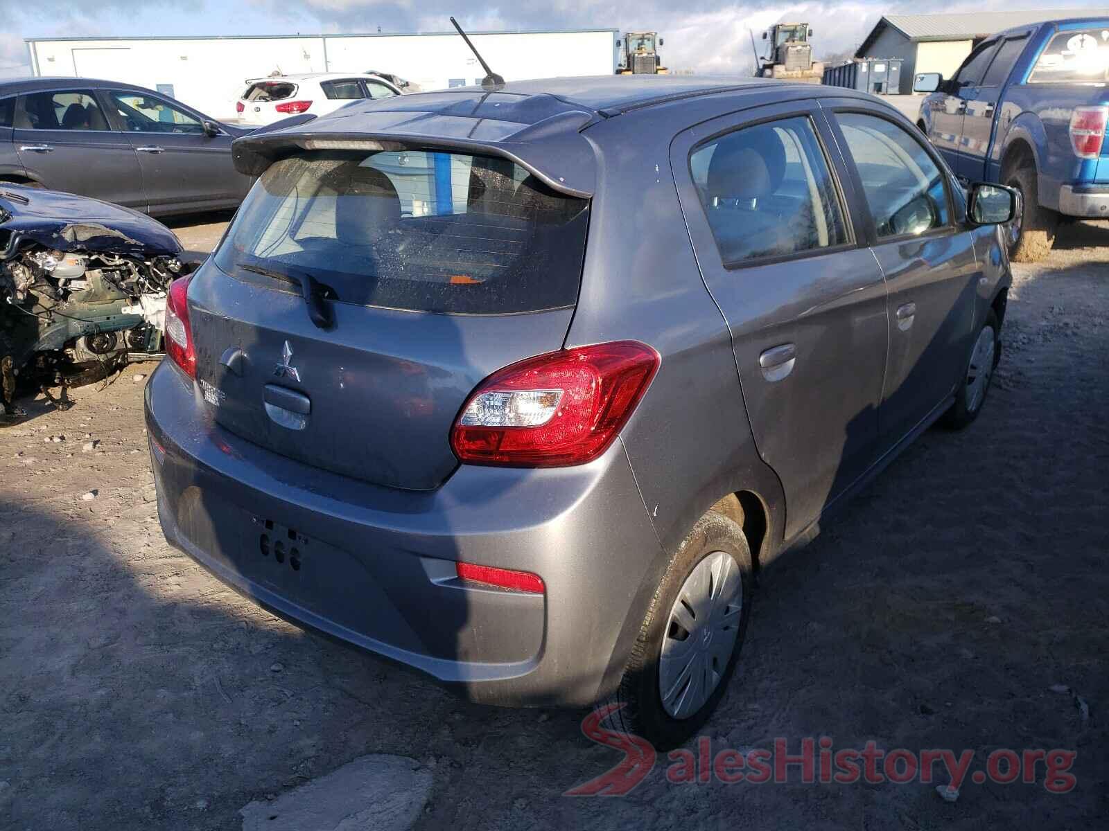 ML32A3HJ6LH002476 2020 MITSUBISHI MIRAGE