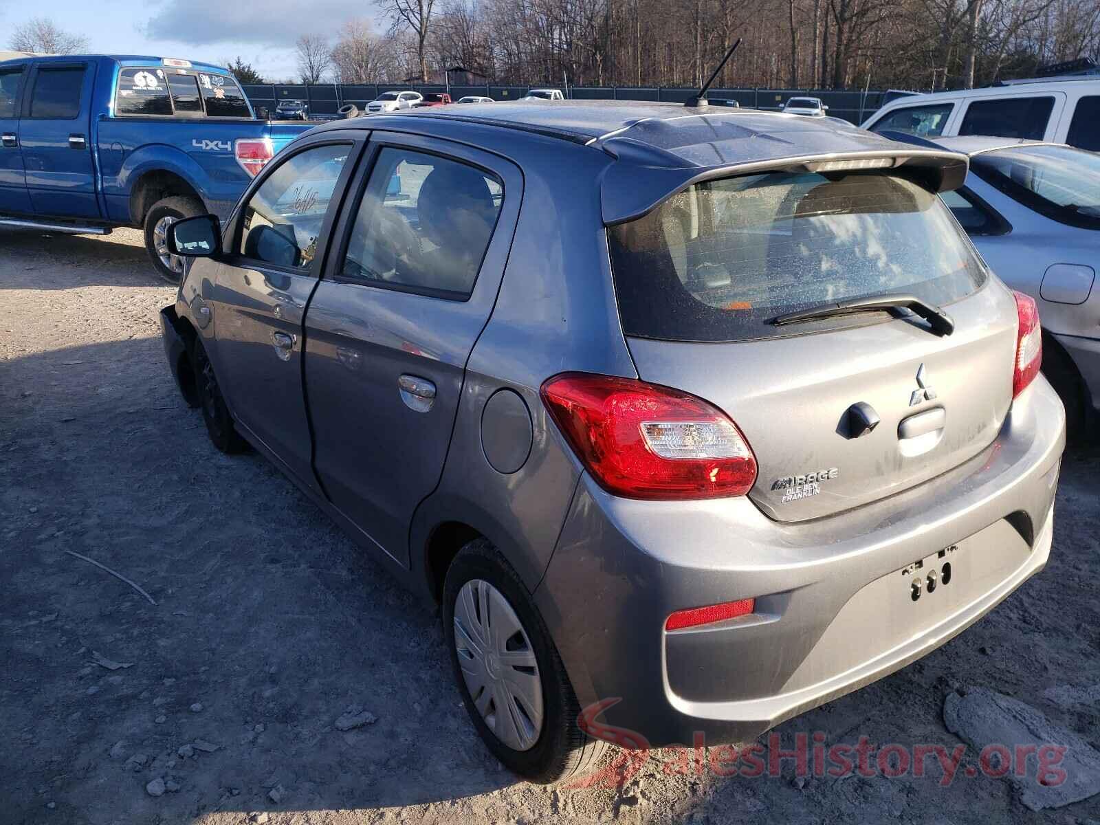 ML32A3HJ6LH002476 2020 MITSUBISHI MIRAGE