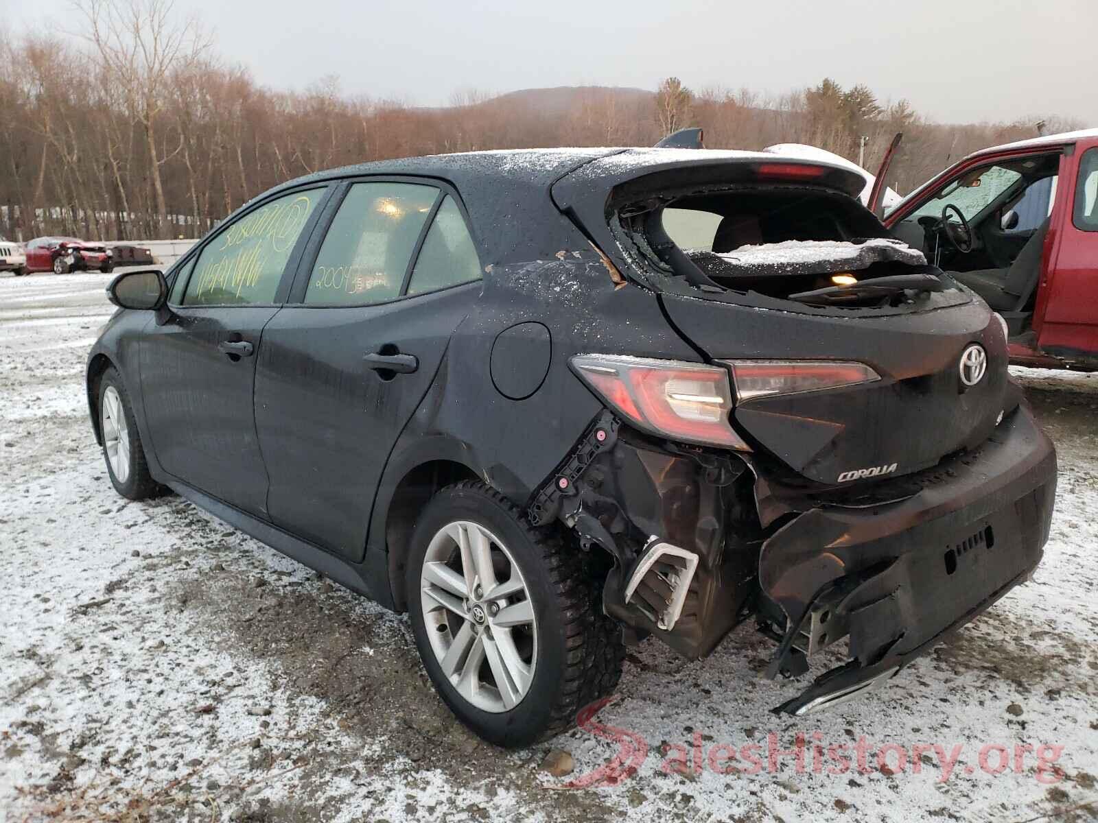 JTNK4RBE6K3037304 2019 TOYOTA COROLLA