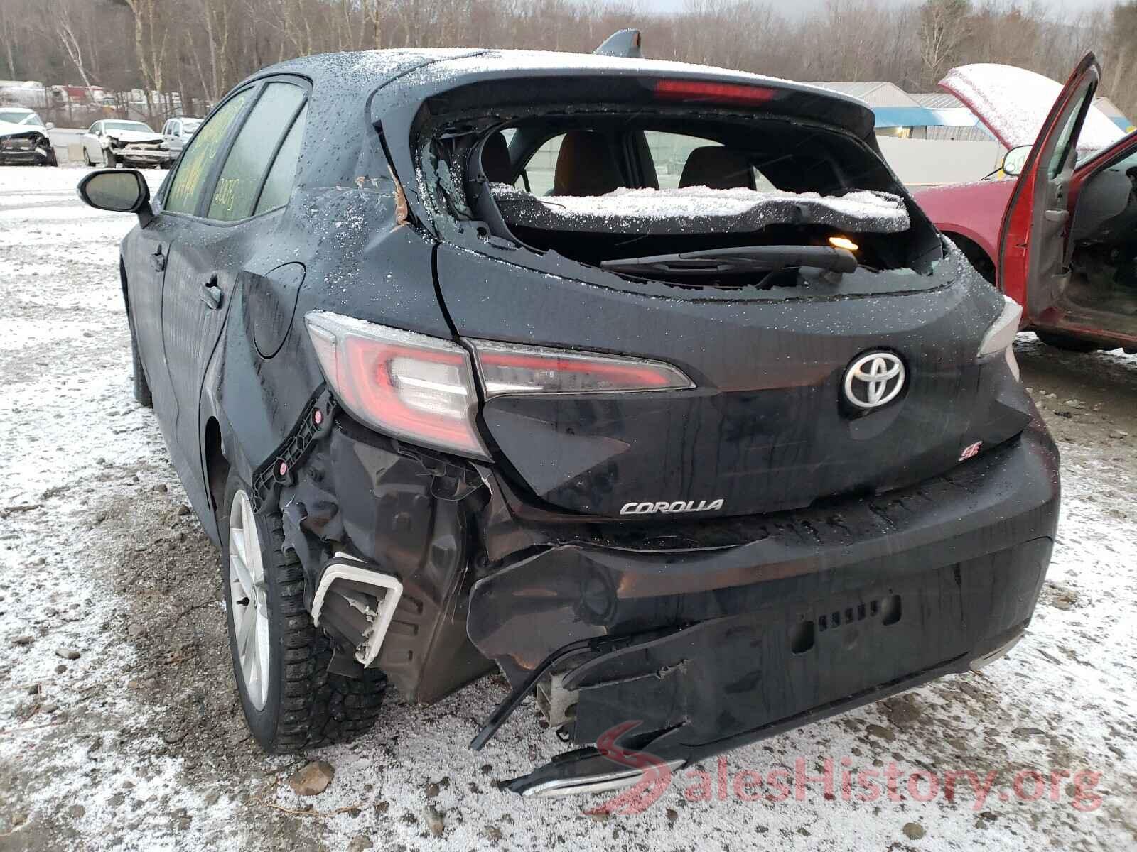 JTNK4RBE6K3037304 2019 TOYOTA COROLLA