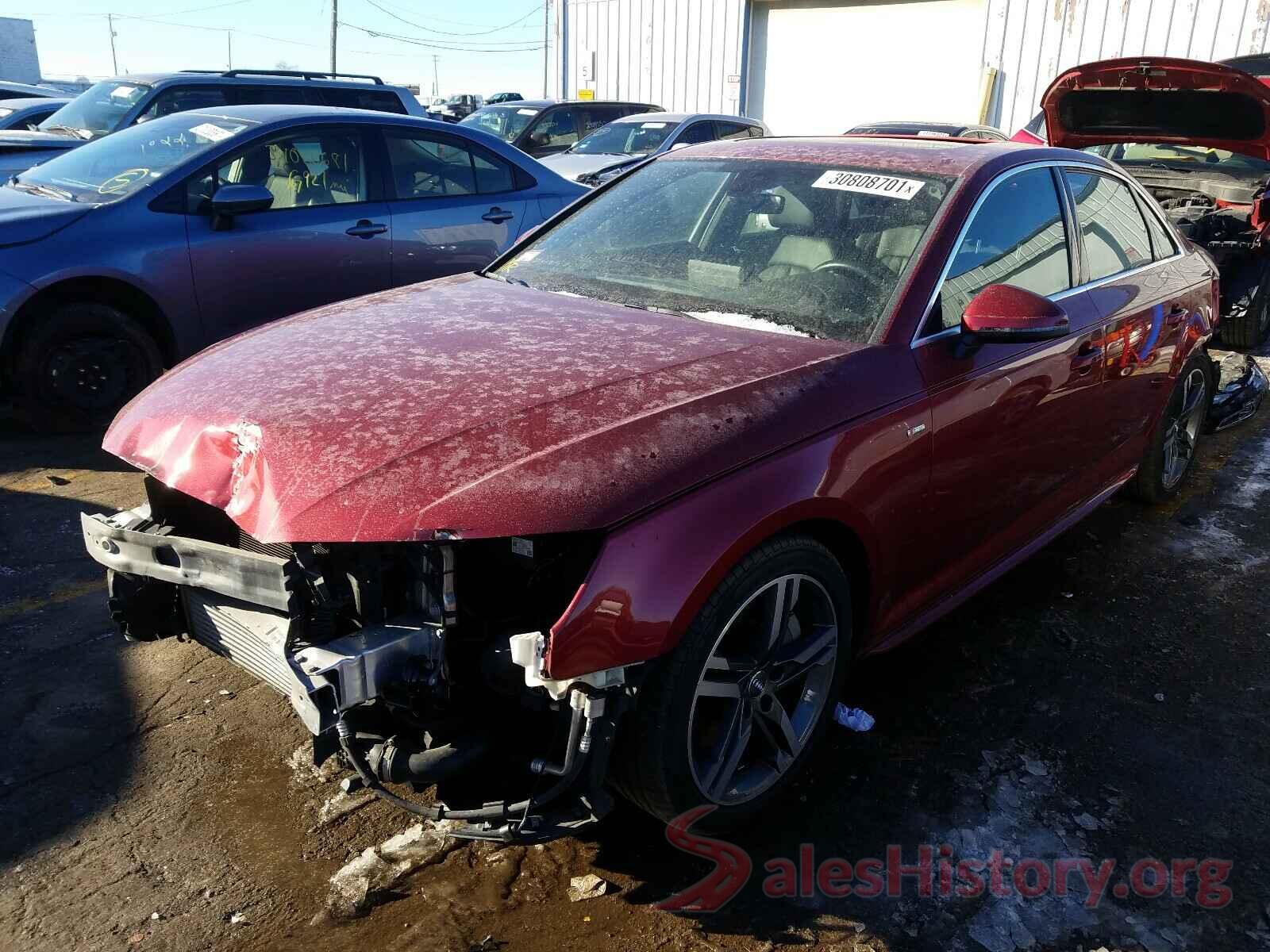 WAUENAF4XJN017266 2018 AUDI A4