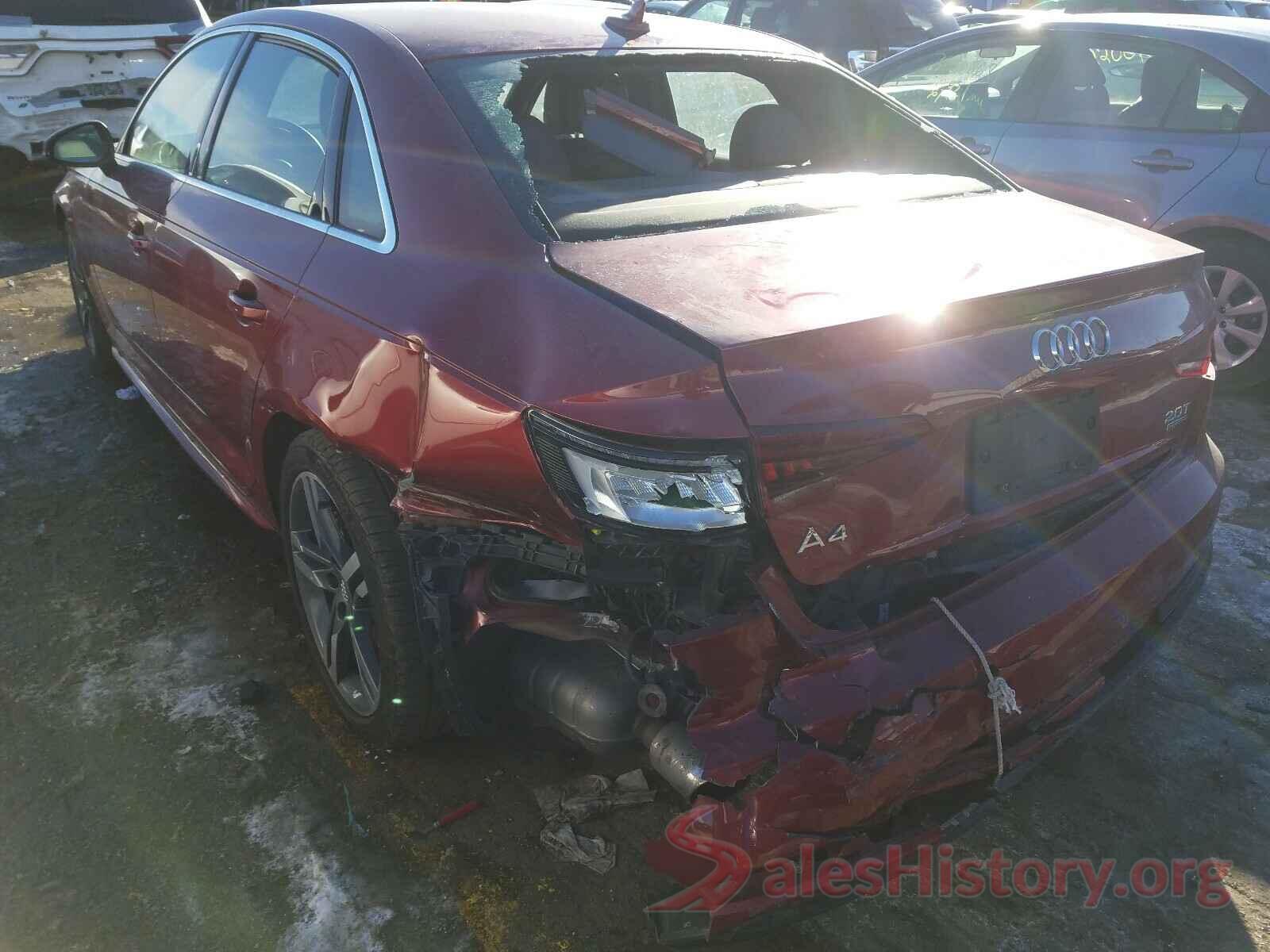 WAUENAF4XJN017266 2018 AUDI A4