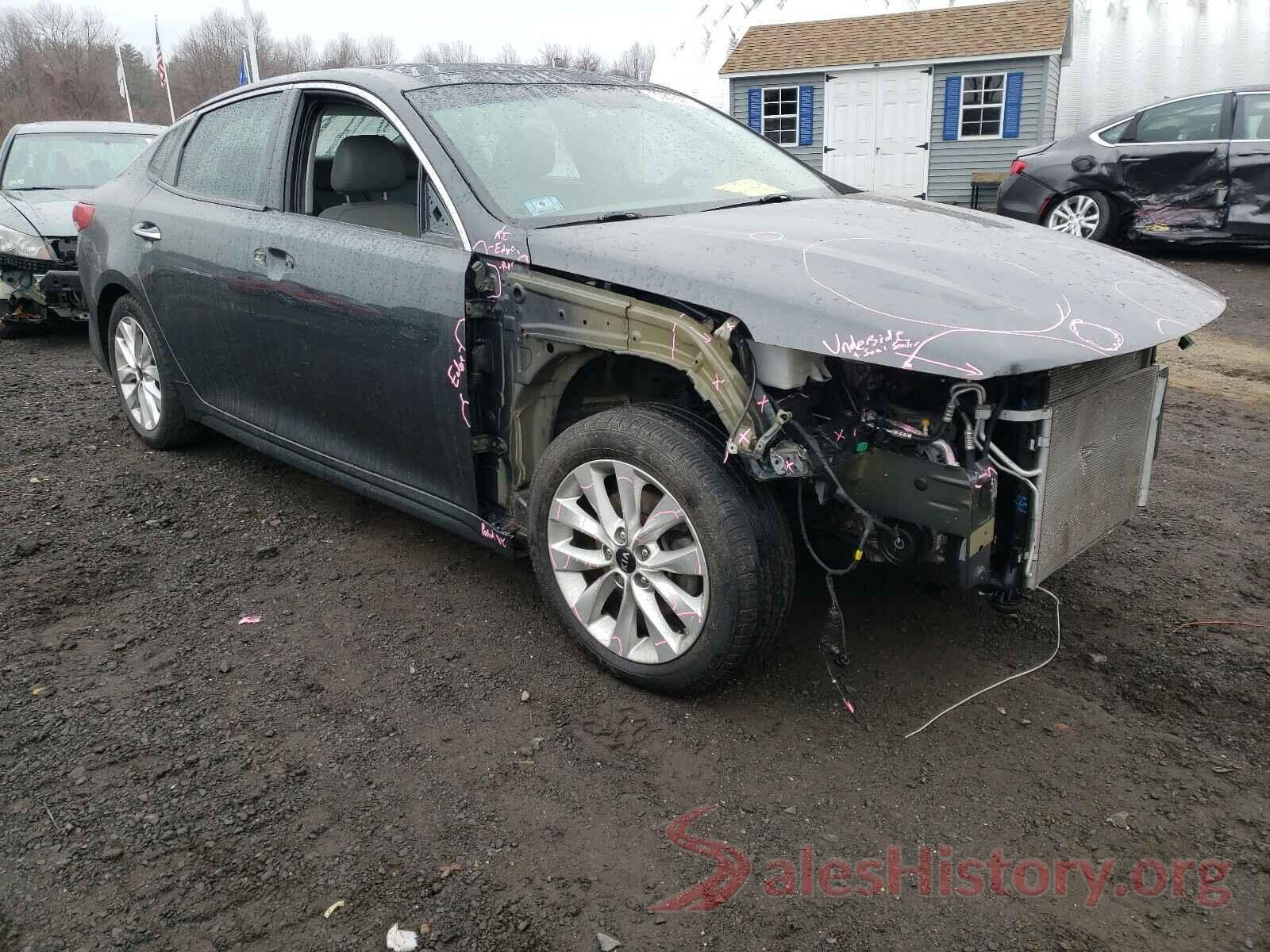 5XXGU4L31GG007631 2016 KIA OPTIMA