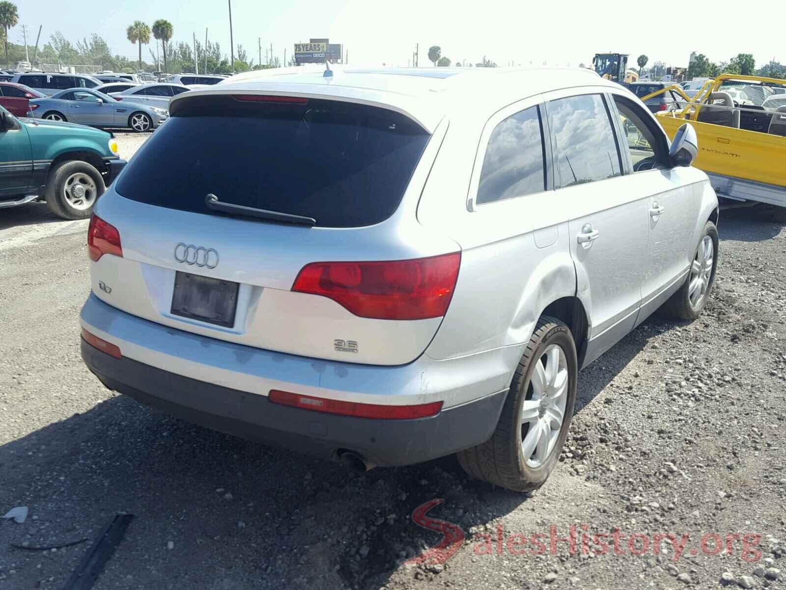 3N1CN8EV0LL865725 2007 AUDI Q7