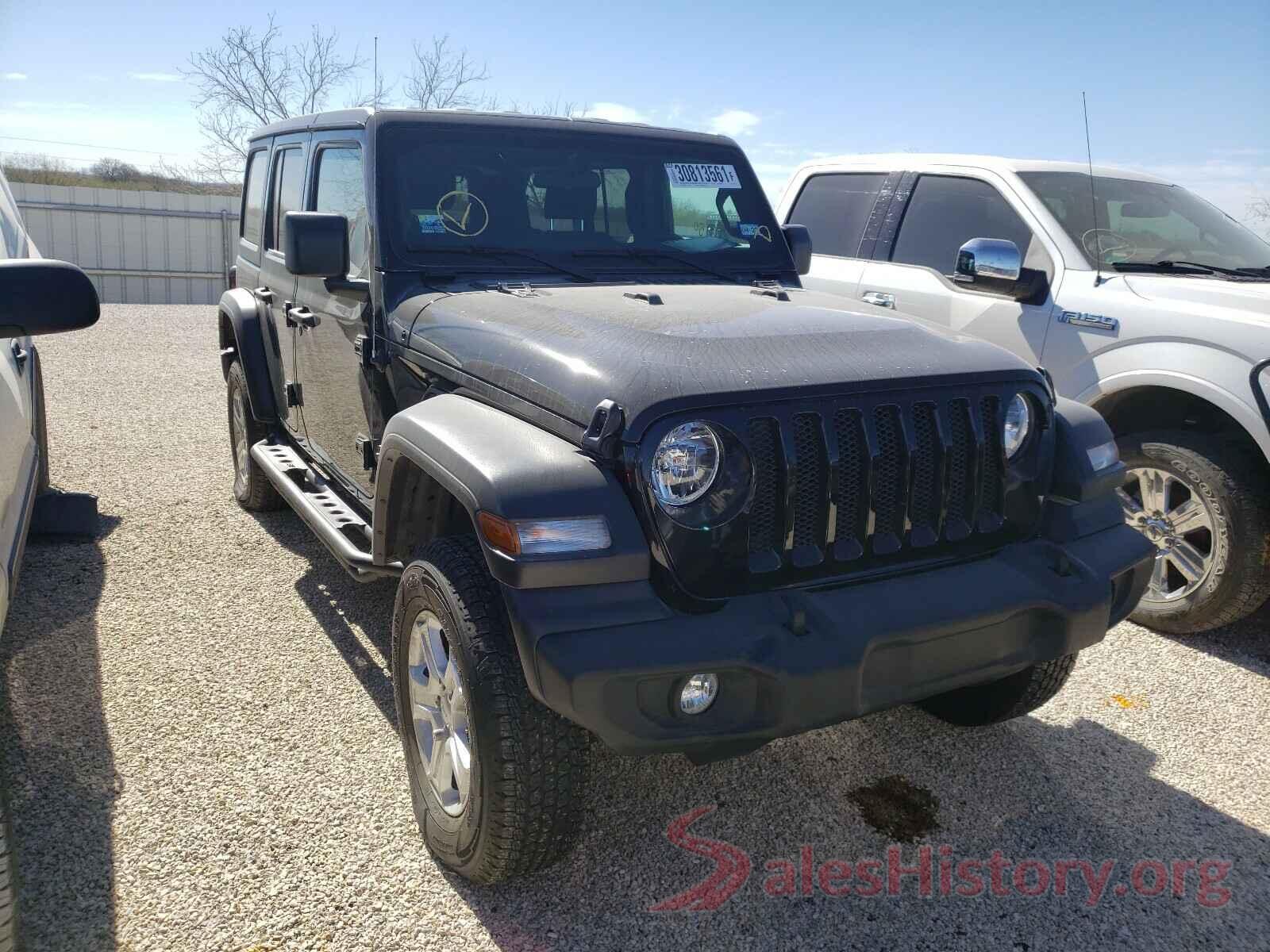 1C4HJXDN7LW166113 2020 JEEP WRANGLER