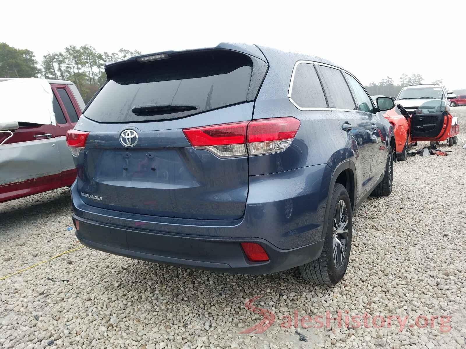 5TDZARFH5KS060247 2019 TOYOTA HIGHLANDER