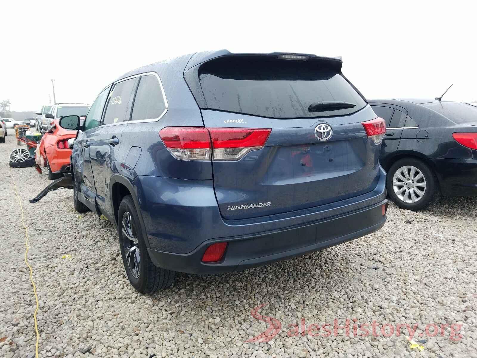 5TDZARFH5KS060247 2019 TOYOTA HIGHLANDER