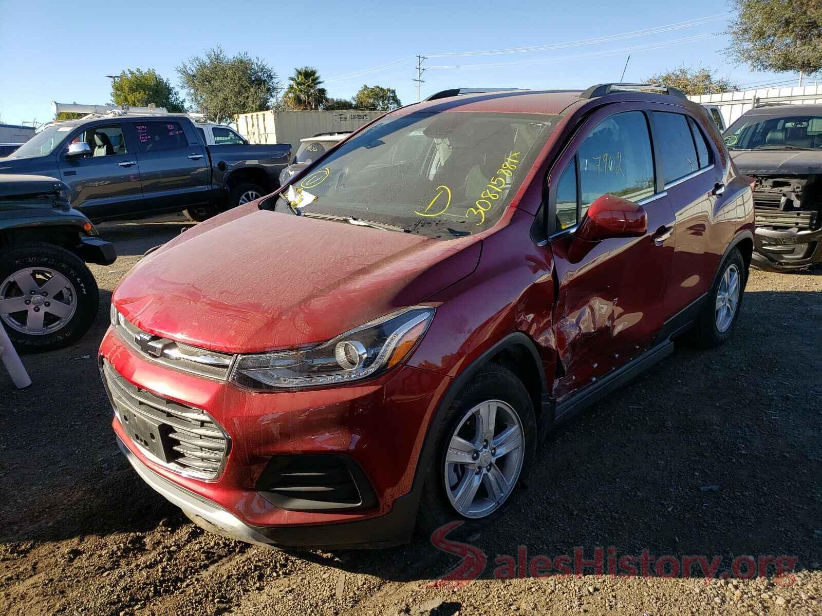 3GNCJLSB3KL359446 2019 CHEVROLET TRAX