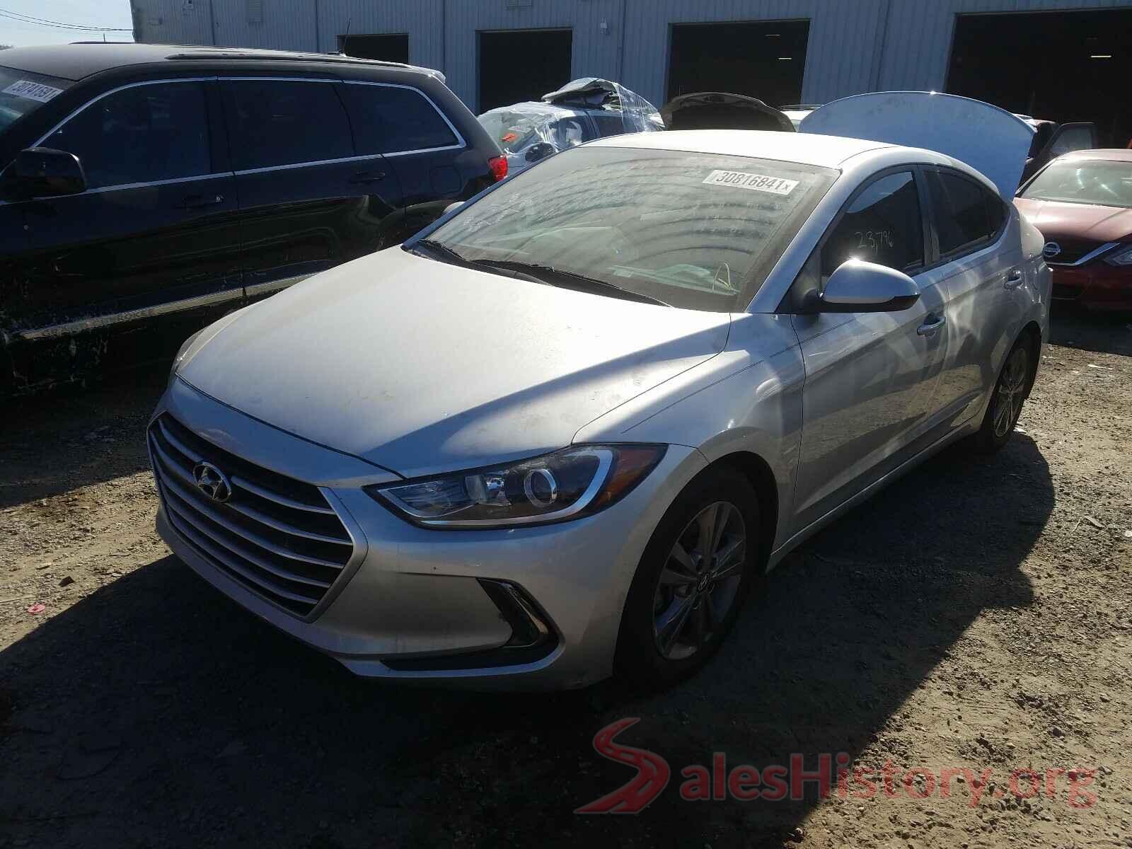 5NPD84LF6HH053737 2017 HYUNDAI ELANTRA