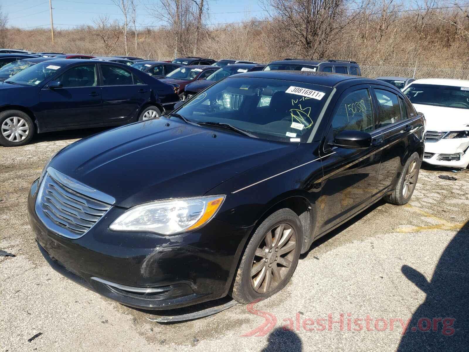 3N1CN7AP0HL860839 2012 CHRYSLER 200