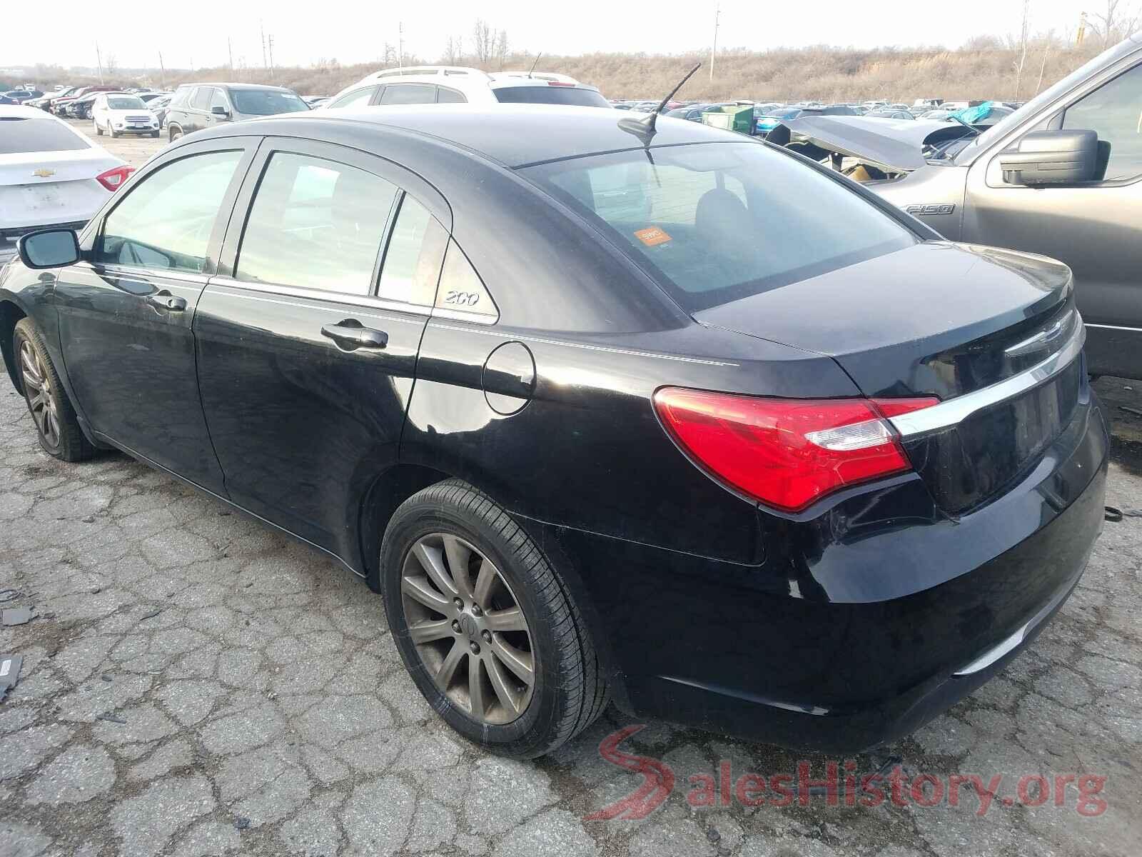 3N1CN7AP0HL860839 2012 CHRYSLER 200