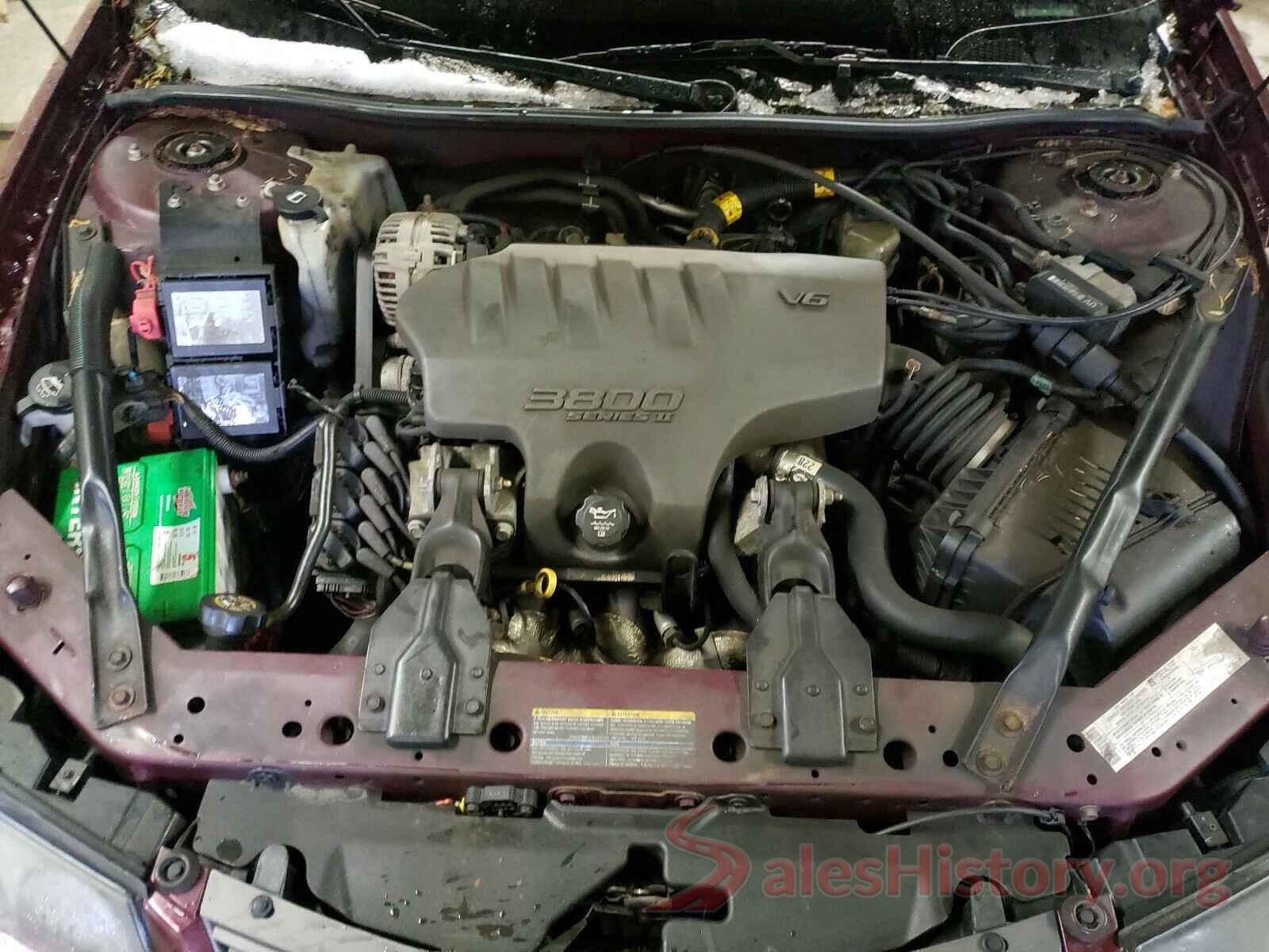 2HGFC2F84KH502102 2004 CHEVROLET IMPALA