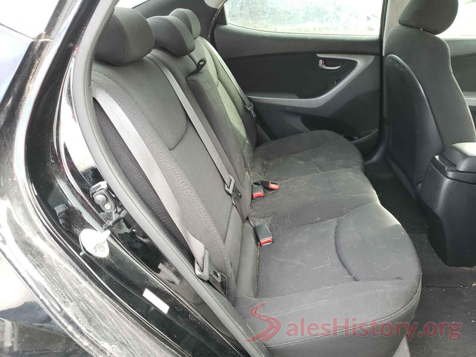 KMHDH4AEXGU503058 2016 HYUNDAI ELANTRA