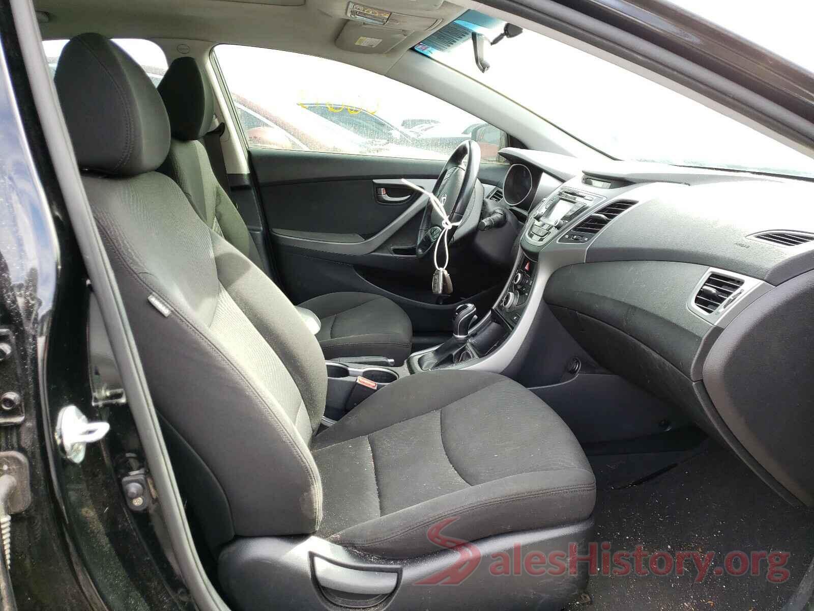 KMHDH4AEXGU503058 2016 HYUNDAI ELANTRA