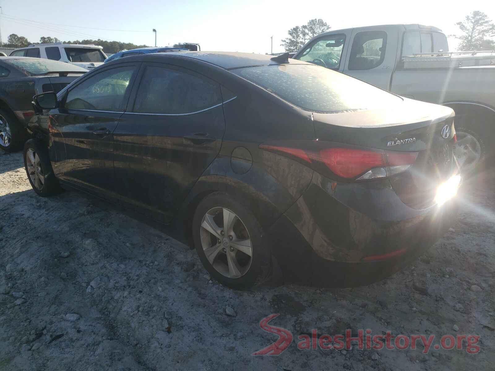 KMHDH4AEXGU503058 2016 HYUNDAI ELANTRA