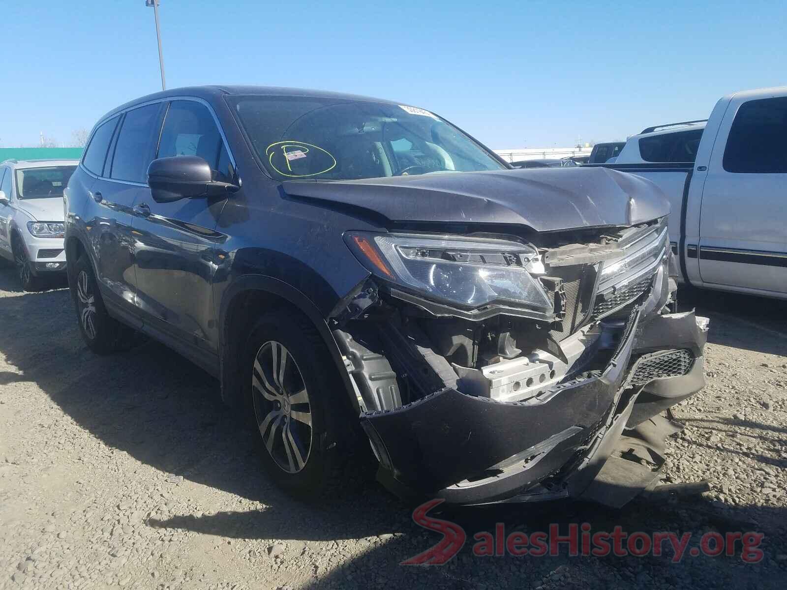 5FNYF5H58HB038037 2017 HONDA PILOT