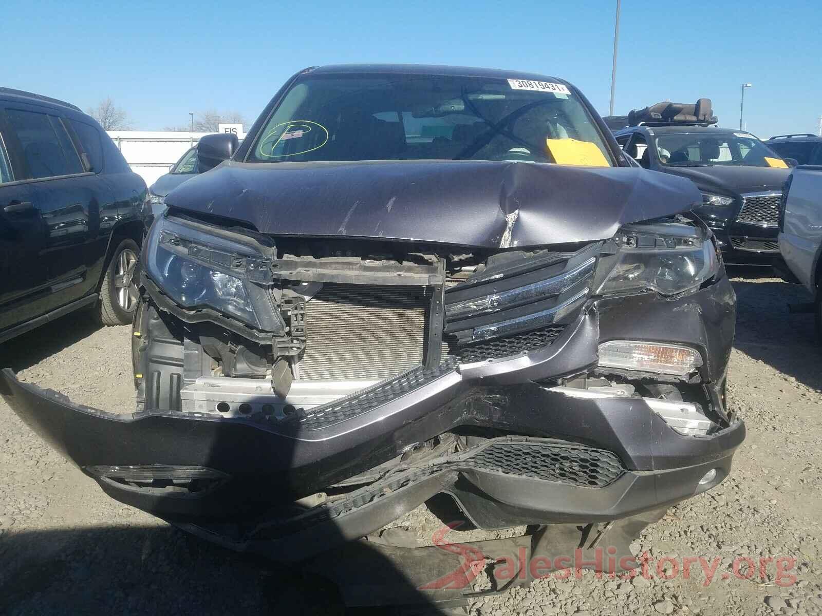 5FNYF5H58HB038037 2017 HONDA PILOT