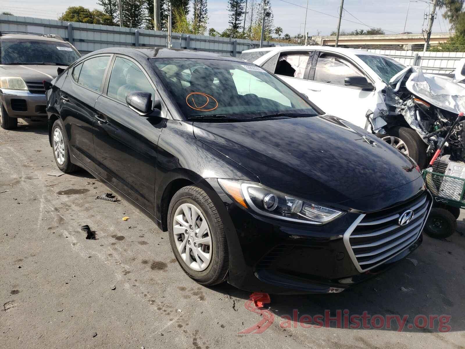 KMHD74LF5JU449393 2018 HYUNDAI ELANTRA