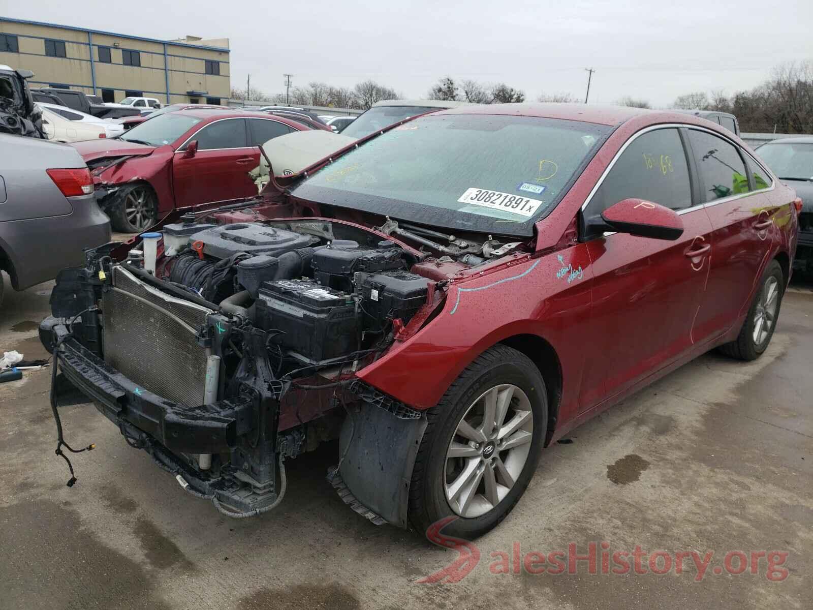 4T1BF1FK2HU668212 2015 HYUNDAI SONATA