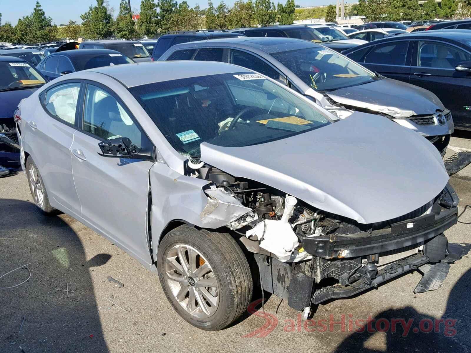 2T3K1RFV3KW012106 2016 HYUNDAI ELANTRA