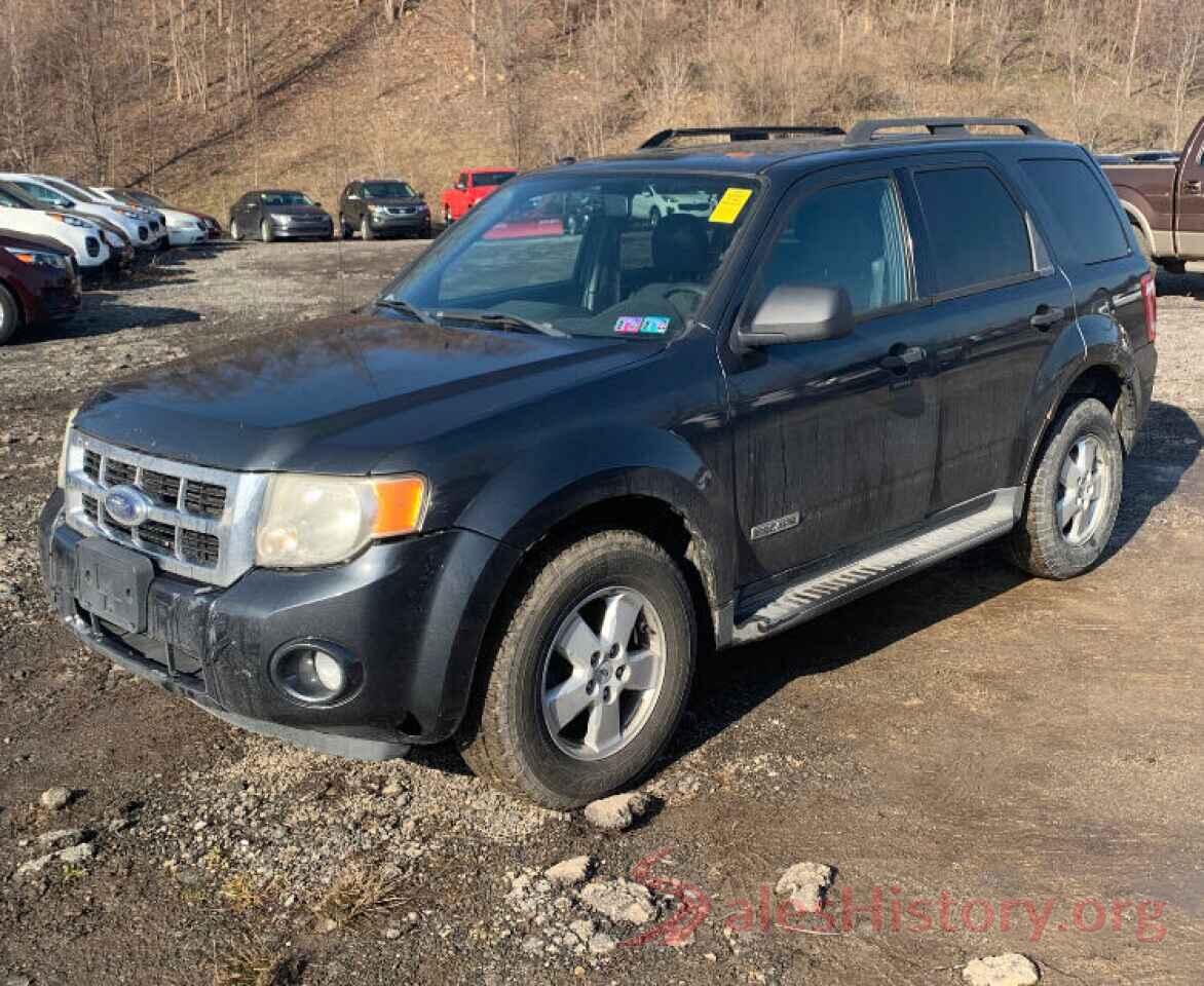 3N1AB8BV1LY302366 2008 FORD ESCAPE