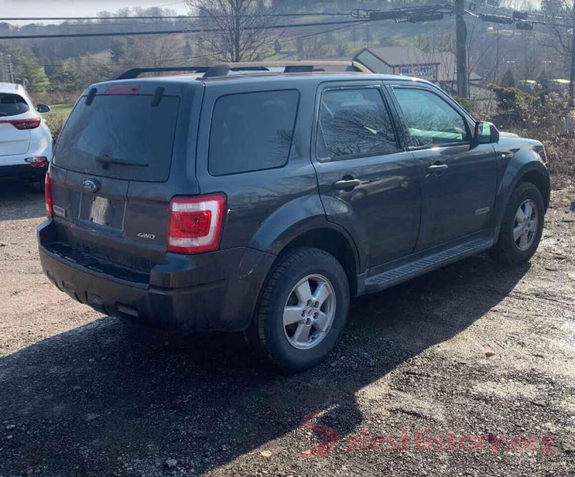 3N1AB8BV1LY302366 2008 FORD ESCAPE