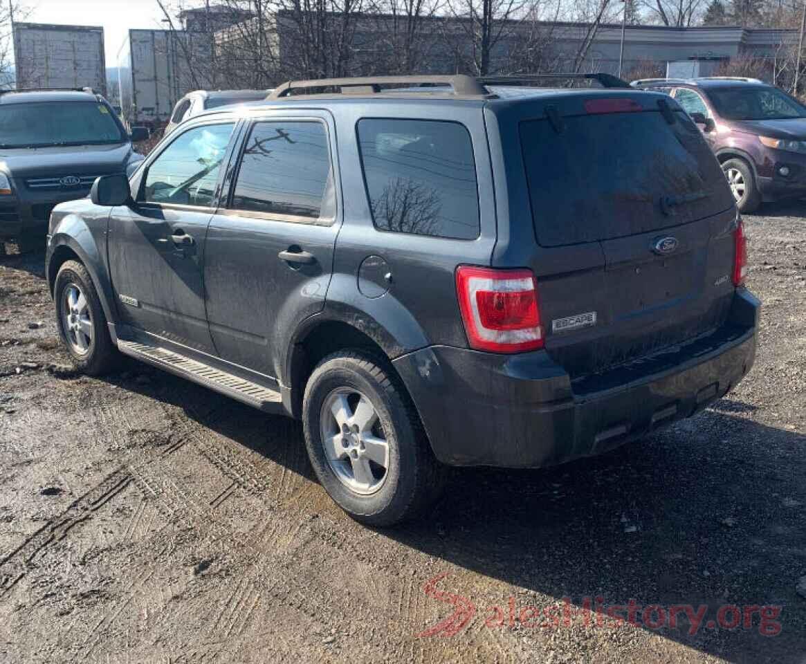 3N1AB8BV1LY302366 2008 FORD ESCAPE