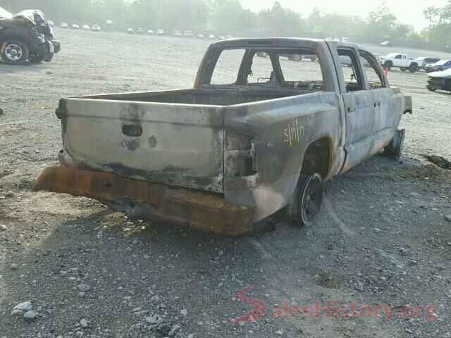 2T3G1RFV5LW107161 2008 DODGE DAKOTA