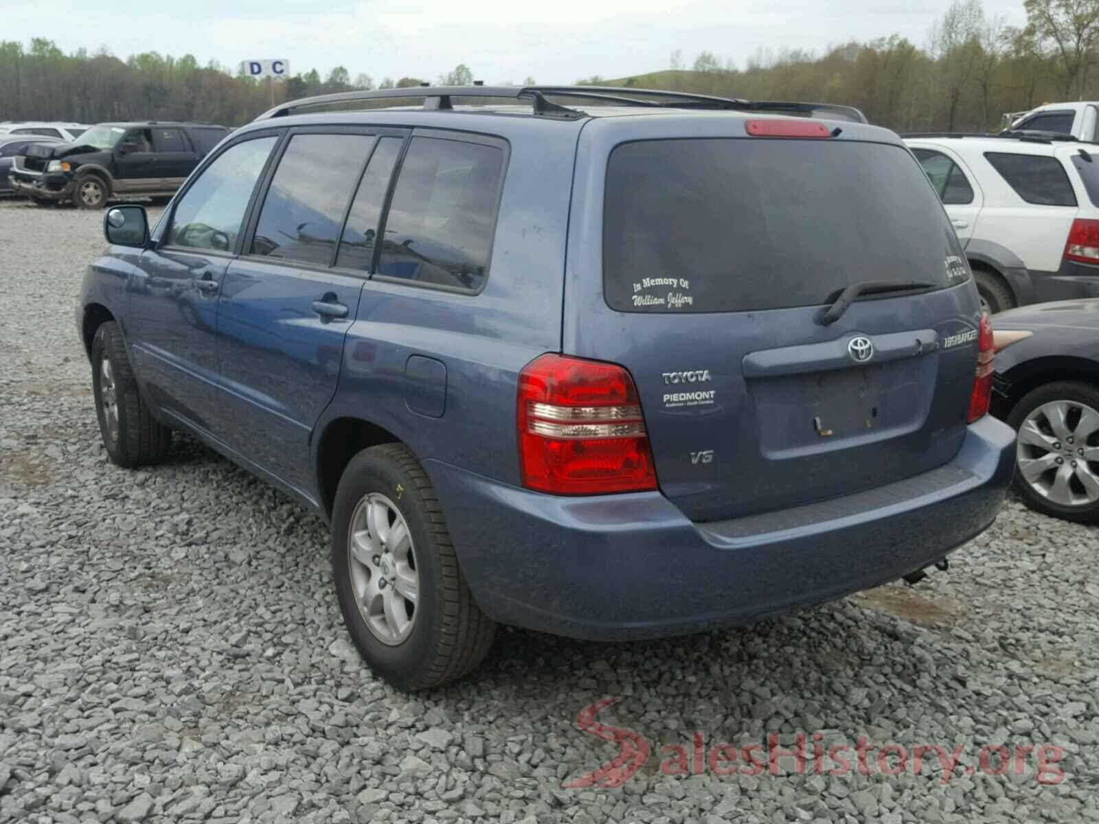 2T3WFREVXGW255939 2003 TOYOTA HIGHLANDER