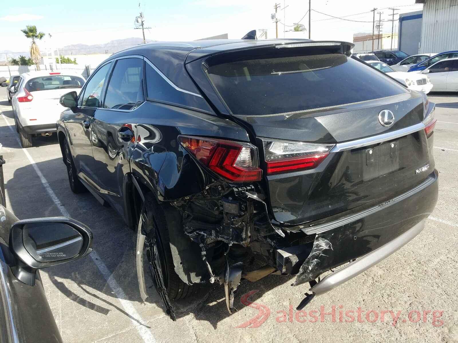 2T2ZZMCA0GC005008 2016 LEXUS RX350