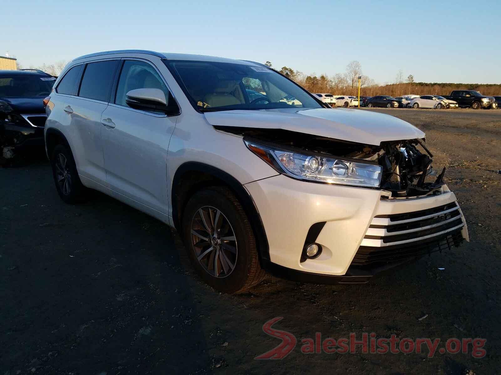 5TDKZRFH3JS536777 2018 TOYOTA HIGHLANDER