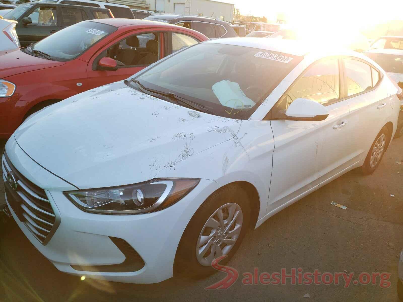 5NPD74LF3JH278786 2018 HYUNDAI ELANTRA