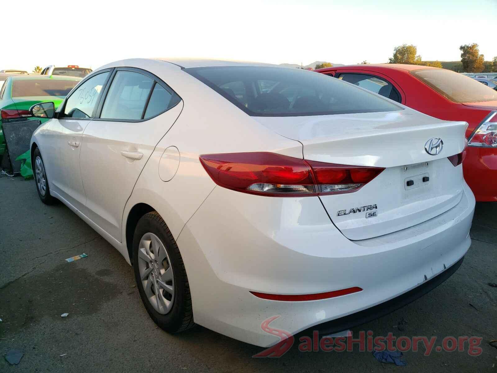 5NPD74LF3JH278786 2018 HYUNDAI ELANTRA