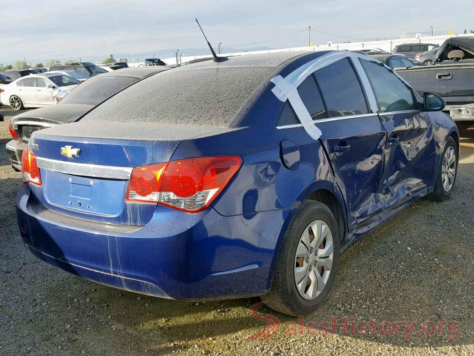 3C4NJDABXKT723855 2012 CHEVROLET CRUZE