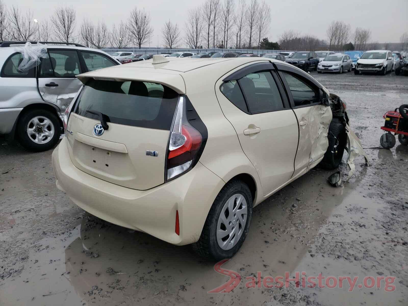 JTDKDTB36K1624971 2019 TOYOTA PRIUS