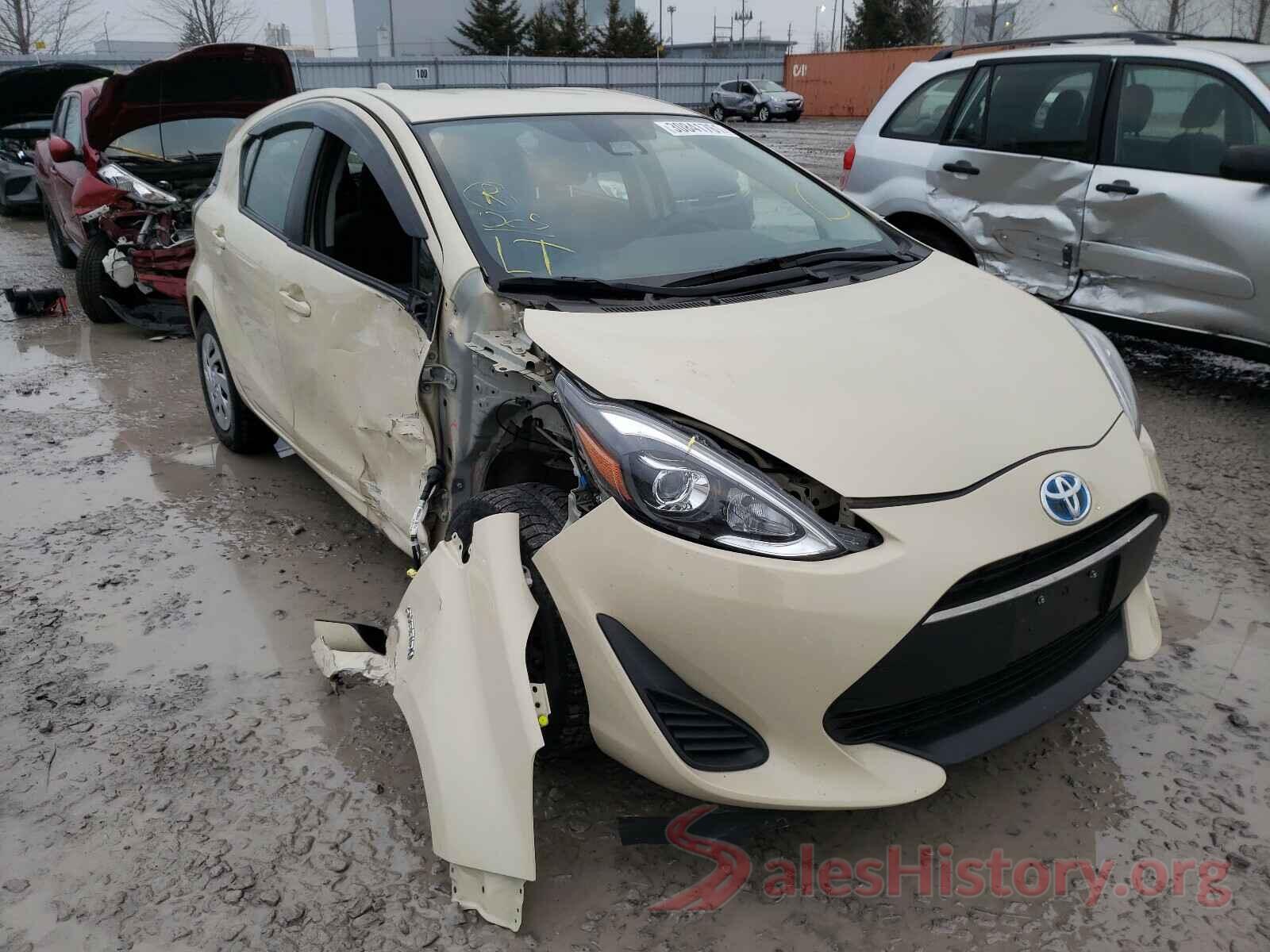 JTDKDTB36K1624971 2019 TOYOTA PRIUS