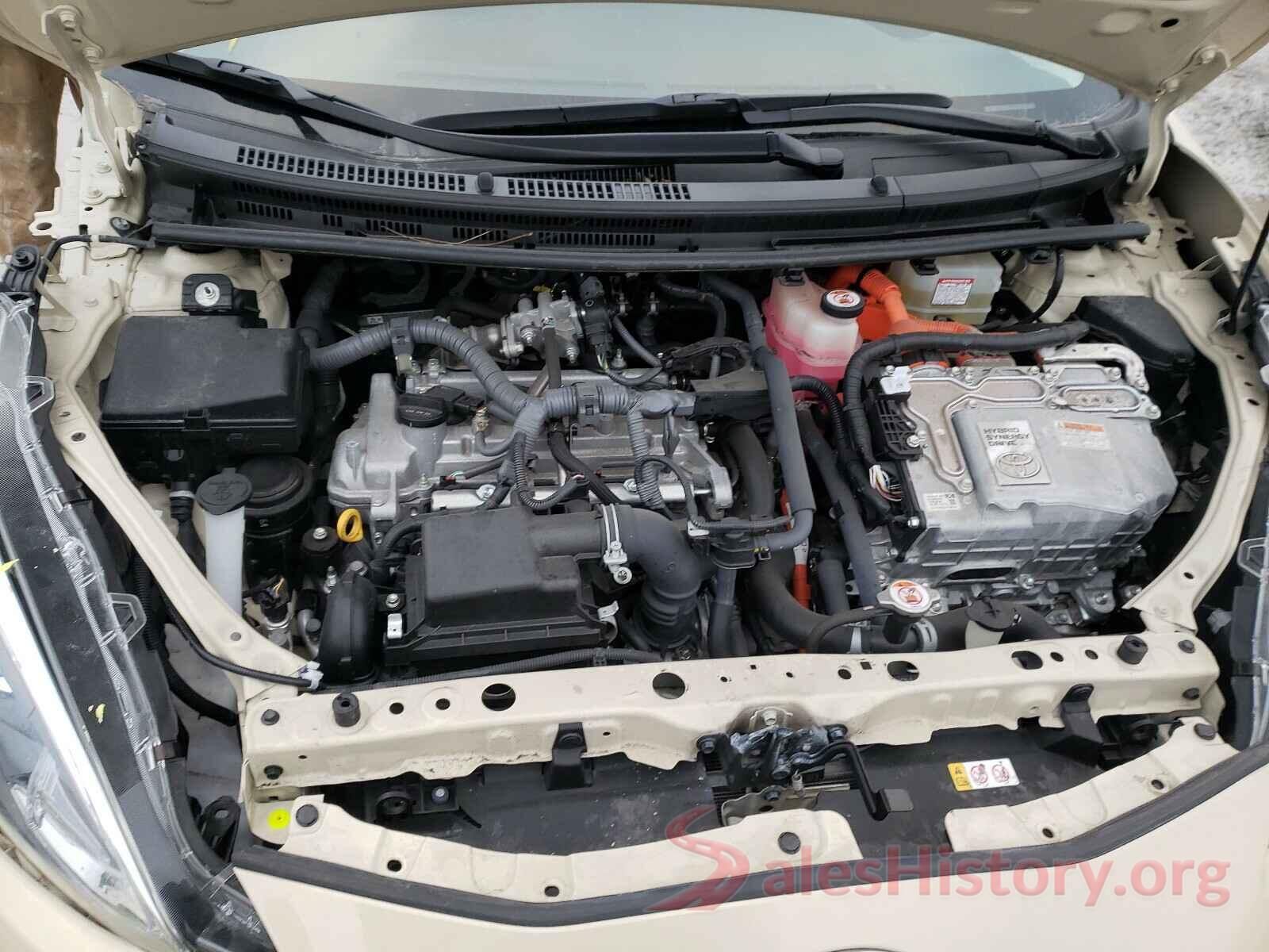 JTDKDTB36K1624971 2019 TOYOTA PRIUS