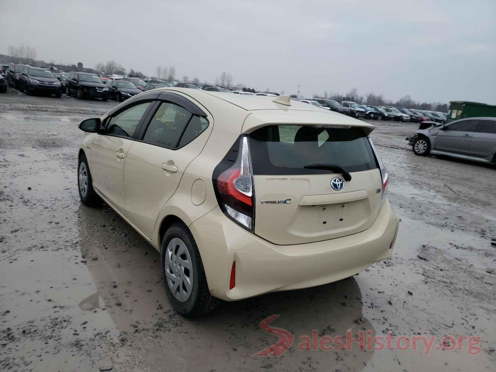 JTDKDTB36K1624971 2019 TOYOTA PRIUS