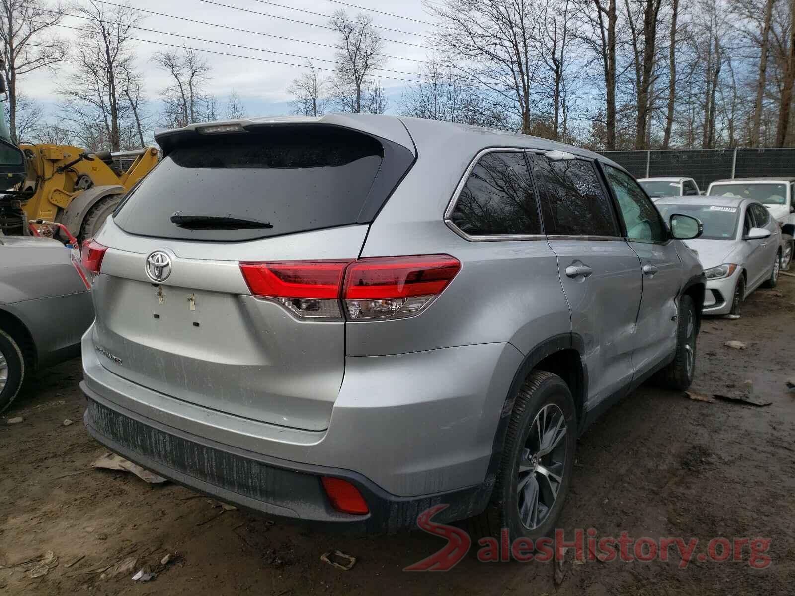 5TDZZRFH6KS313696 2019 TOYOTA HIGHLANDER