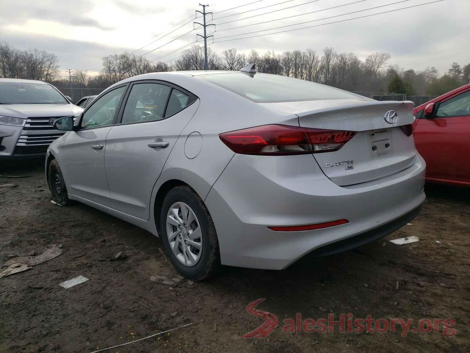 5NPD74LF1HH167583 2017 HYUNDAI ELANTRA