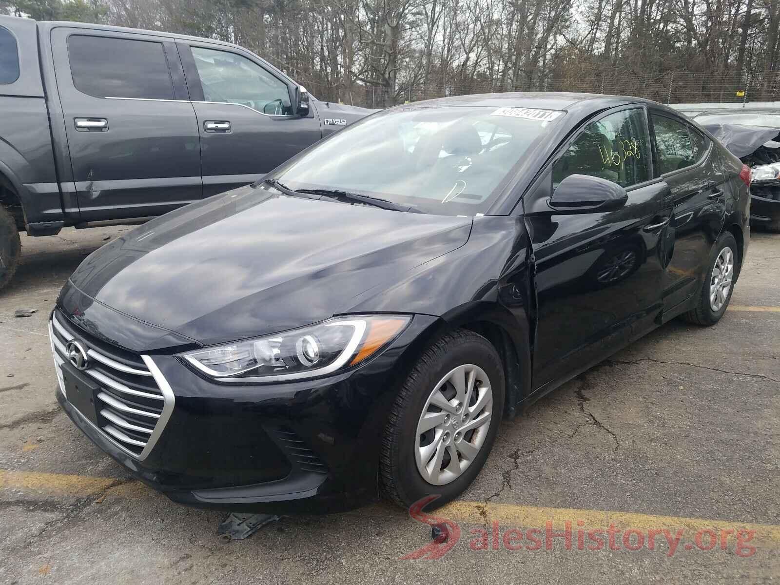 5NPD74LFXHH053520 2017 HYUNDAI ELANTRA