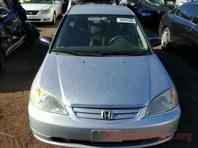 1N4AA6AP0HC443961 2003 HONDA CIVIC